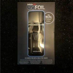 BaBylissPRO UV Foil Shaver - Sleek Black